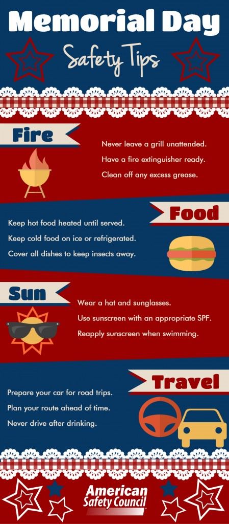 Memorial Day Safety Tips
